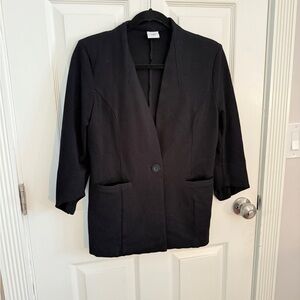 Women’s Cabi 3/4 sleeve black blazer